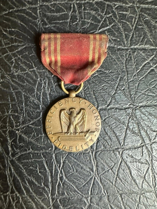 WWII U.S. Army Good Conduct Medal – Efficiency • Honor • Fidelity – Original WWII Era - Workshop & Study